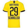 Schmelzer 29 Borussia Dortmund Home Soccer Jersey 2019-20 – Yellow