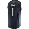 1-Jonathan Isaac Orlando Magic Jersey - Statement Edition - Black