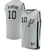 10-DeMar DeRozan San Antonio Spurs  Jersey - Statement Edition – Gray