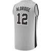 12-LaMarcus Aldridge San Antonio Spurs  Jersey - Statement Edition – Gray
