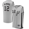 12-LaMarcus Aldridge San Antonio Spurs  Jersey - Statement Edition – Gray