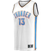 13-Paul George Oklahoma City Thunder  Jersey White - Association Edition