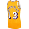 13-Wilt Chamberlain Los Angeles Lakers  Hardwood Classics Swingman Jersey – Gold