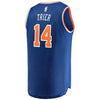 14-Allonzo Trier New York Knicks Jersey - Icon Edition - Blue