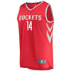 14-Gerald Green Houston Rockets  Jersey - Icon Edition - Red