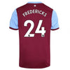 FREDERICKS 24 West Ham Home Soccer Jersey 2019-20 Jersey