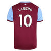 LANZINI 10 West Ham Home Soccer Jersey 2019-20 Jersey