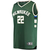 22-Khris Middleton Milwaukee Bucks Jersey Green - Icon Edition