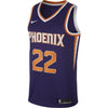 22-Phoenix Suns DeAndre Ayton Men's Swingman Jersey - Purple