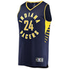 24-Alize Johnson Indiana Pacers Jersey - Icon Edition - Navy