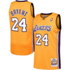 24-Kobe Bryant Los Angeles Lakers Home climacool Jersey - Gold