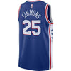 25-Ben Simmons Philadelphia 76ers Swingman Jersey Blue - Icon Edition