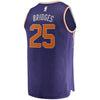 25-Mikal Bridges Phoenix Suns  Jersey - Icon Edition - Purple