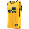25-Raul Neto Utah Jazz  Player Jersey Gold - Statement Edition