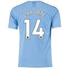 Laporte 14 Manchester City Home Soccer Jersey 2019-20