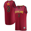 3-George Hill Cleveland Cavaliers  Jersey Wine - Icon Edition