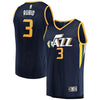 3-Ricky Rubio Utah Jazz  Player Jersey - Icon Edition – Navy