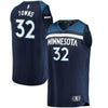32-Karl-Anthony Towns Minnesota Timberwolves  Jersey Navy - Icon Edition