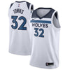 32-Karl-Anthony Towns Minnesota Timberwolves Swingman Jersey White - Association Edition