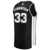 33-Dante Cunningham San Antonio Spurs  Jersey - Icon Edition - Black