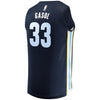 33-Marc Gasol Memphis Grizzlies Jersey Navy - Icon Edition