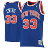 33-Patrick Ewing New York Knicks  1991-92 Hardwood Classics Swingman Jersey - Blue