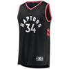 34-Alfonzo McKinnie Toronto Raptors  Jersey Black - Statement Edition