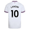 LANZINI 10 West Ham Away Soccer Jersey 2019-20