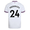 FREDERICKS 24 West Ham Away Soccer Jersey 2019-20