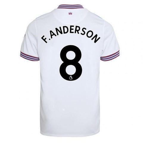 F.ANDERSON 8 West Ham Away Soccer Jersey 2019-20