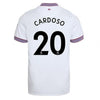 CARDOSO 20 West Ham Away Soccer Jersey 2019-20