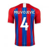 Crystal Palace 4 MILIVOJEVIC Home Soccer Jersey 2019-20