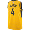 4-Victor Oladipo Indiana Pacers Swingman Jersey - Statement Edition – Gold