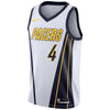 4-Victor Oladipo Indiana Pacers  Swingman Jersey White – Earned Edition