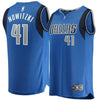 41-Dirk Nowitzki Dallas Mavericks Jersey Blue - Icon Edition
