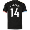 Laporte 14 Manchester City Away Soccer Jersey 2019-20