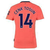 Cenk Tosun 14 Everton Away Soccer Jersey 2019-20