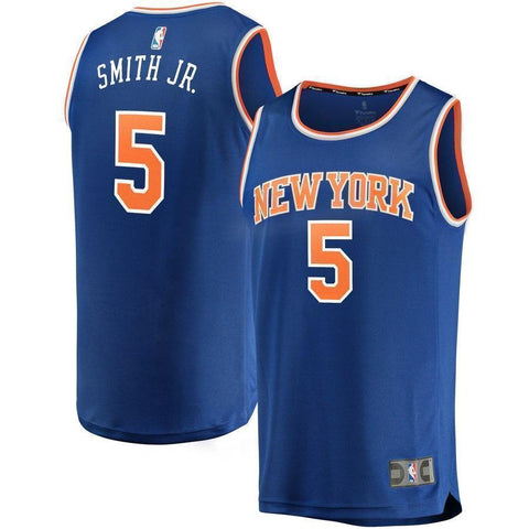5-Dennis Smith Jr New York Knicks  Jersey - Icon Edition - Royal