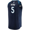 5-Gorgui Dieng Minnesota Timberwolves Jersey Green - Icon Edition – Navy