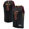 5-JR Smith Cleveland Cavaliers  Jersey Black - Statement Edition