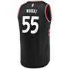 55-Delon Wright Toronto Raptors  Jersey Black - Statement Edition