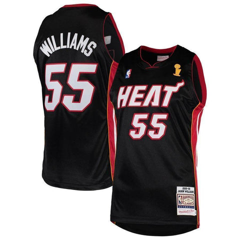 55-Jason Williams Miami 2005-06 Hardwood Classics  - Black