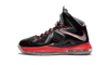 Nike Lebron X+ BLACK/CHROME-UNVRSTY RD-CL GRY