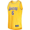 6-Lance Stephenson Los Angeles Lakers  Jersey - Icon Edition - Gold