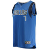 7-Dwight Powell Dallas Mavericks  Jersey Royal - Icon Edition