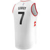 7-Kyle Lowry Toronto Raptors  Jersey - Association Edition – White