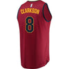 8-Jordan Clarkson Cleveland Cavaliers  Jersey Wine - Icon Edition
