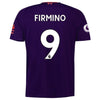 Liverpool 9-Roberto Firmino New Balance Away Soccer Jersey 2018-2019 – Purple