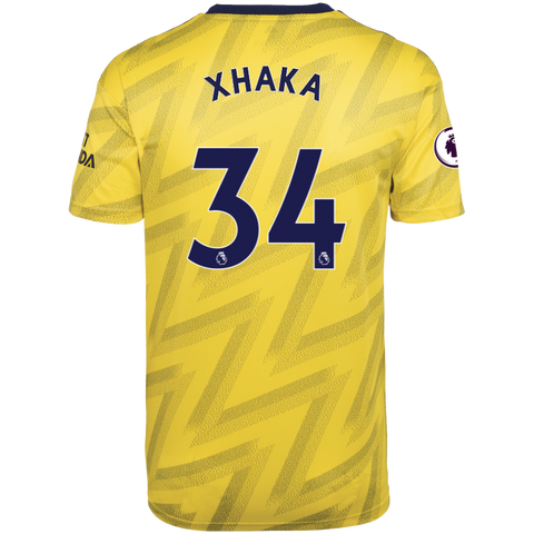 GRANIT XHAKA  Arsenal Away Soccer Jersey 2019-20