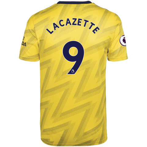 9-ALEXANDRE LACAZETTE  Arsenal Away Soccer Jersey 2019-20